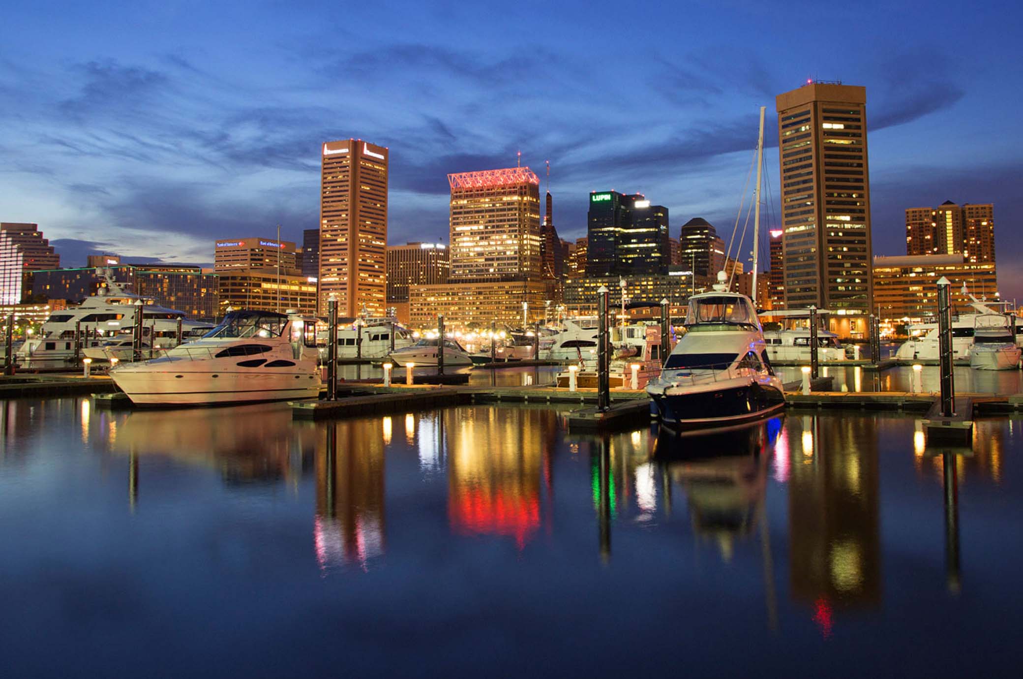 Baltimore shoreline
