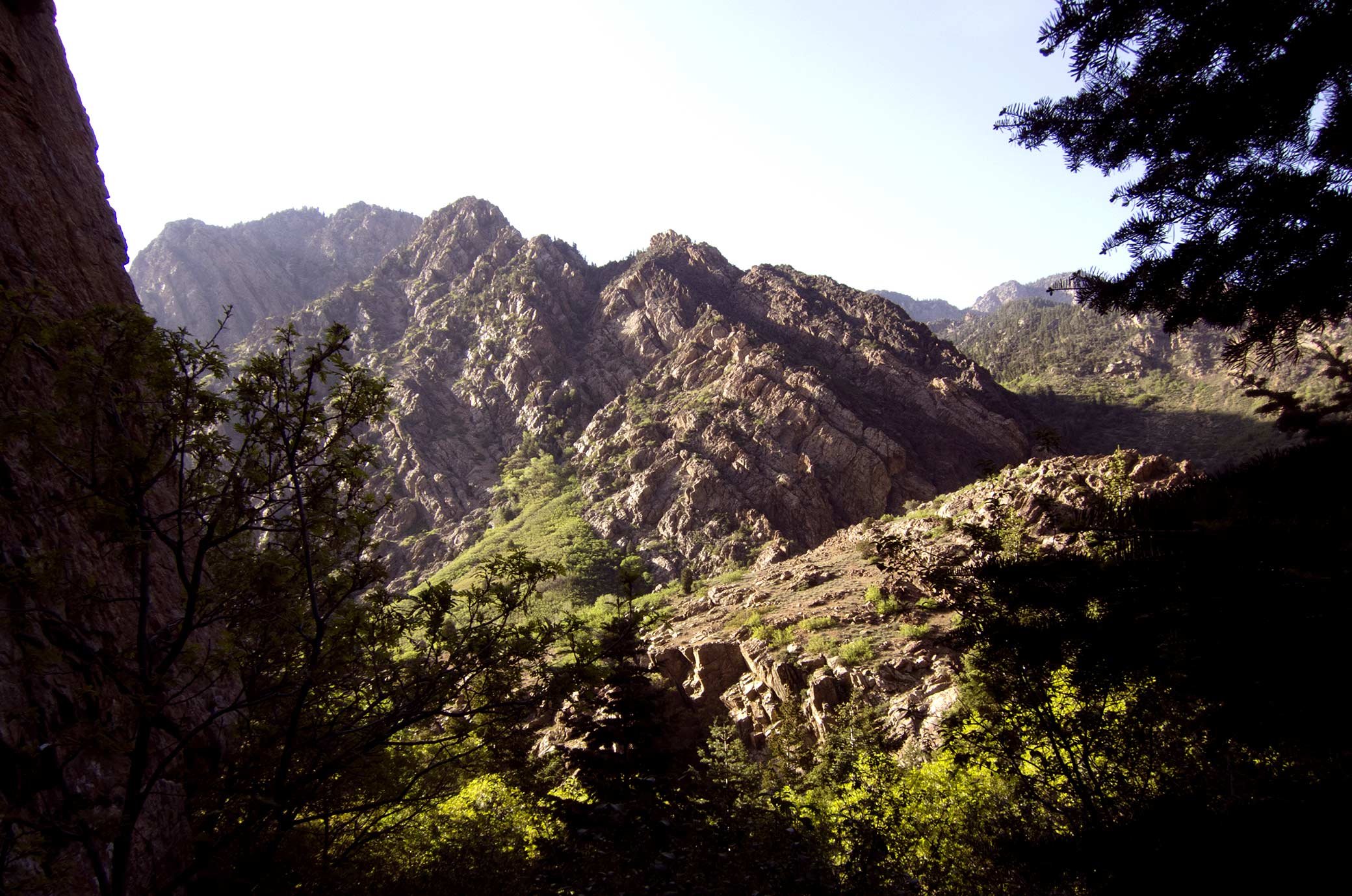 mountain range near Salt Lake