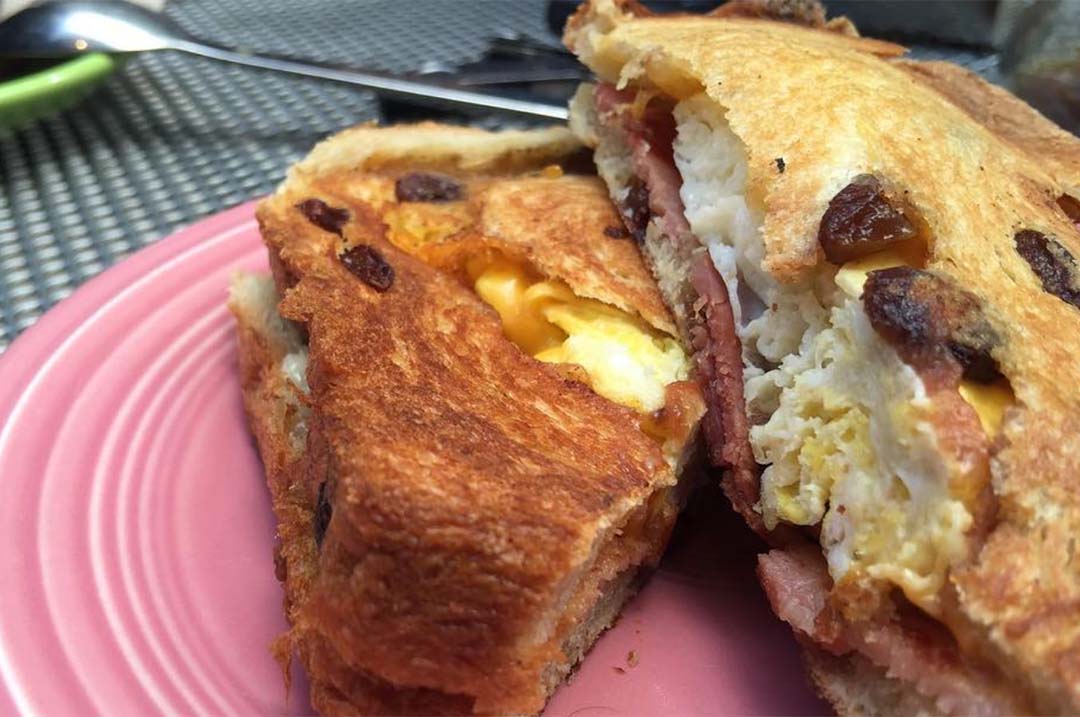 Image of a breakfast sandwich at Drip, one of many great things to do in Columbia, South Carolina.