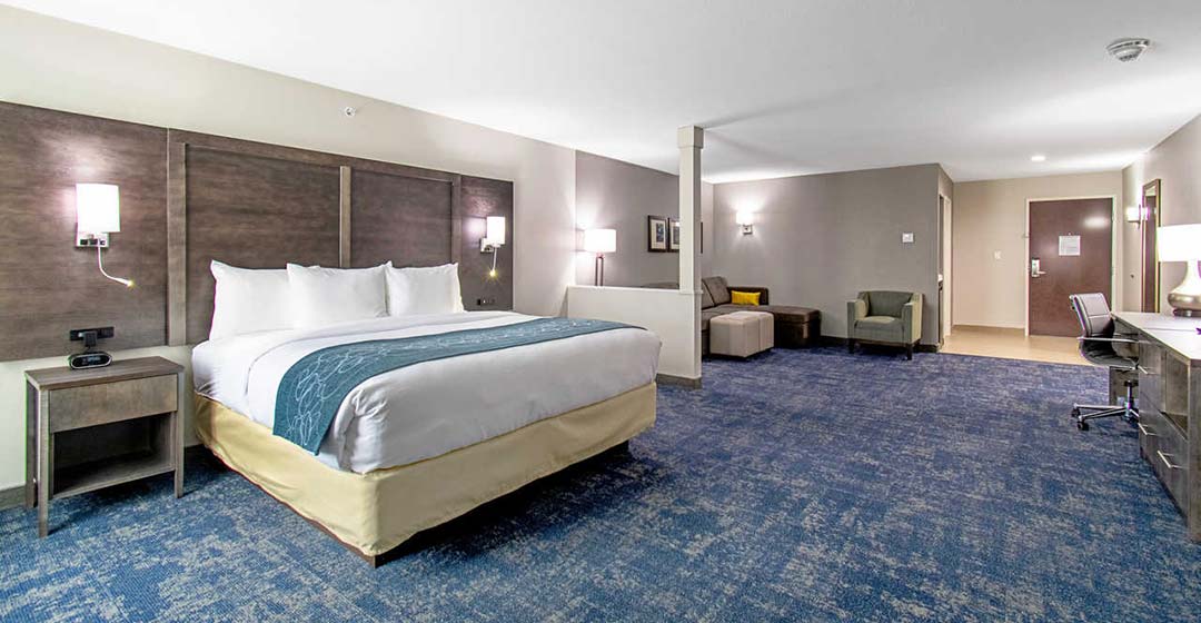 Chambre du Comfort Suites Humble Houston IAH