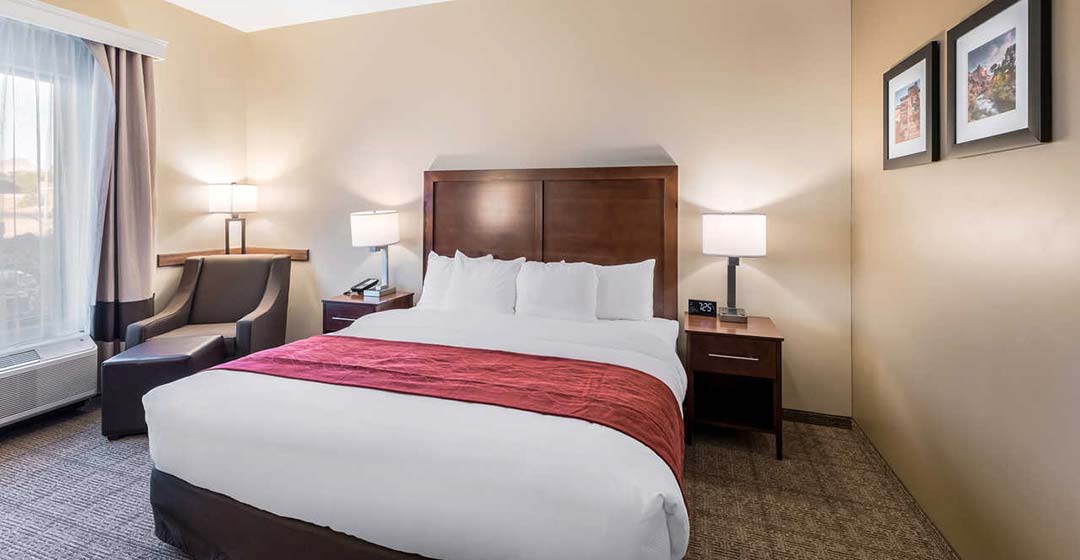 Chambre du Comfort Inn & Suites Zion Park Area