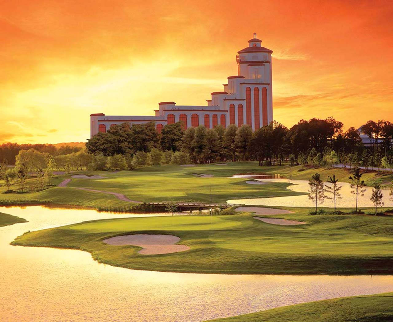 golf course view casino resort lake charles 