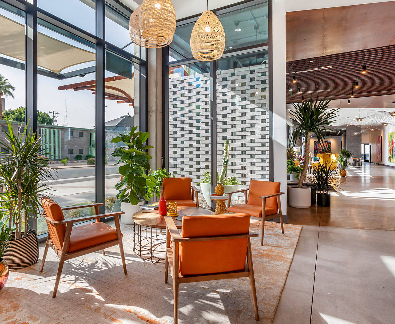 Cambria Hotel lounge