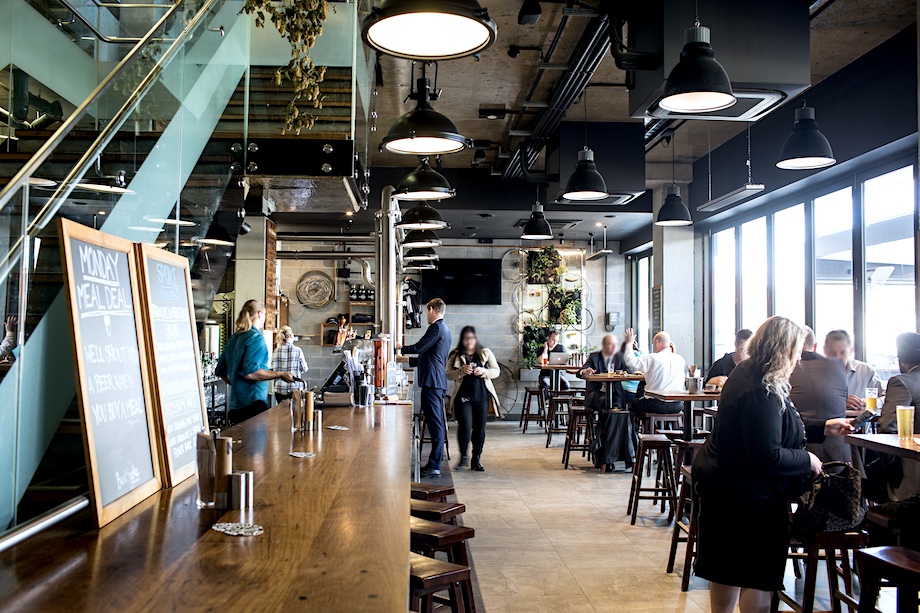 The-interior-of-BentSpoke-Brewing-Co