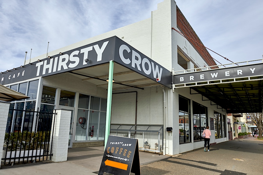 The Thirsty Crow Cafe and Brewery in Wagga Wagga