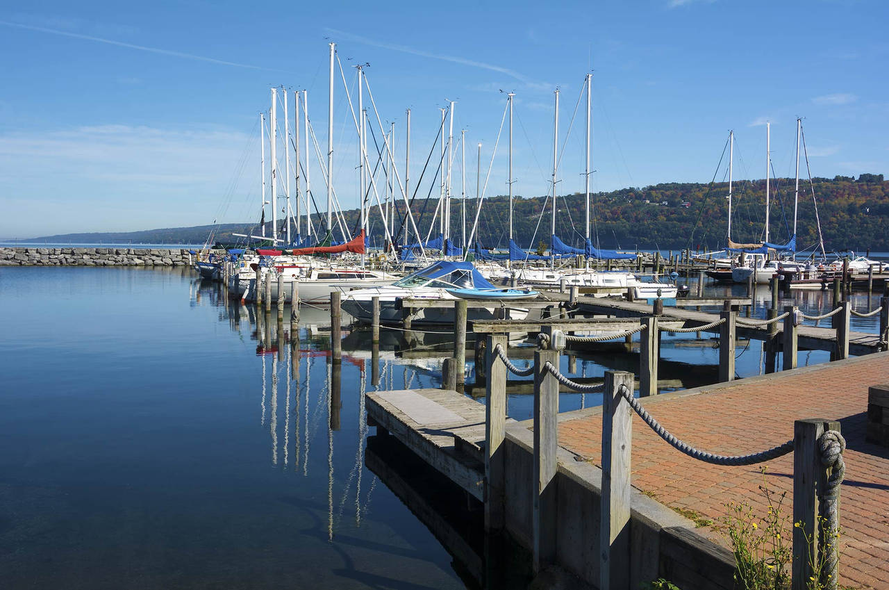 marina in Rochester