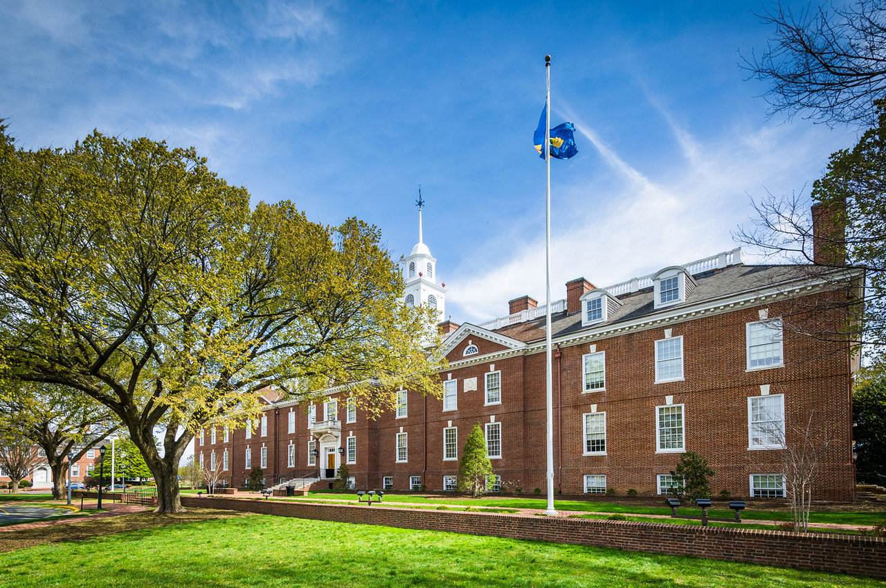 The Delaware State Capitol building in Dover.