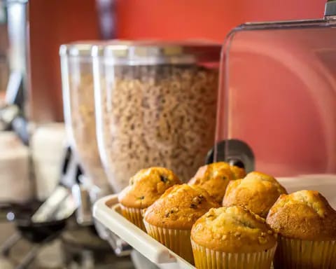 Assorted breakfast items | Econo Lodge, hotels in Eufaula AL