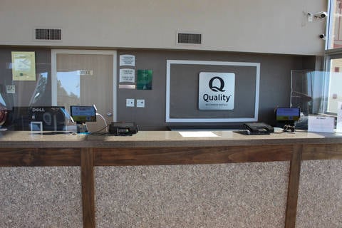 Front desk | Quality Inn, Conway AR Hotels