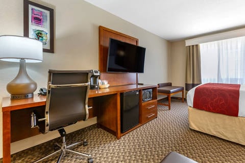 Queen suite with sofa sleeper | Comfort Suites, Tempe AZ Hotels