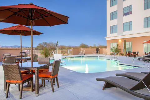 Outdoor pool | Cambria, Phoenix AZ Hotels