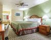 Guest room with king bed