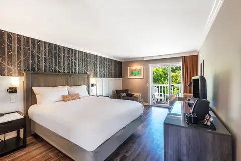 Guest room with king bed(s) | Ascend Hotel Collection, Calistoga CA Hotels