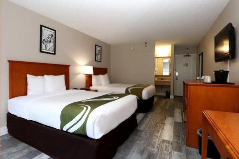 Guest room with two beds | Quality Inn, Miami FL Hotels