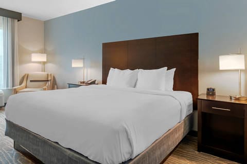 Guest room with king bed(s) | Comfort Inn, Melbourne FL Hotels