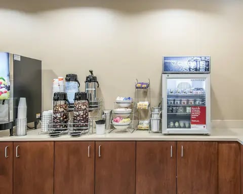 Assorted breakfast items | Comfort Inn Suites Hotel in Dunnellon, FL