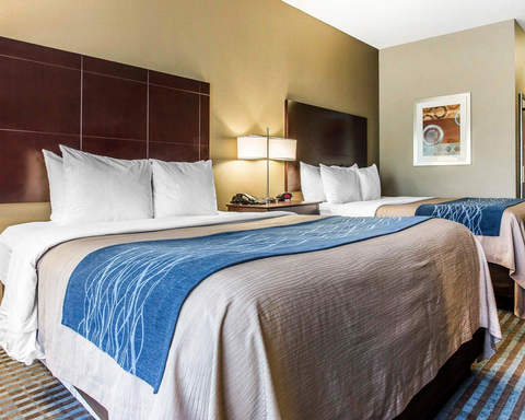 Guest room with queen beds | Comfort Inn and Suites, Smyrna GA Hotels