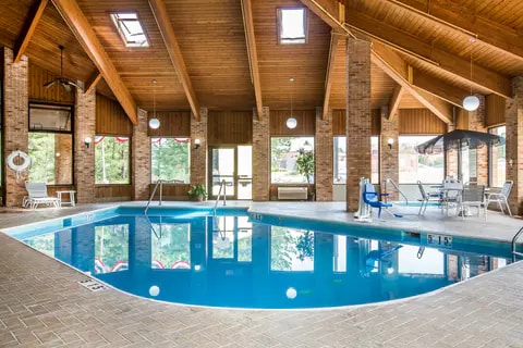 Indoor heated pool | Quality Inn, Stockbridge GA Hotels
