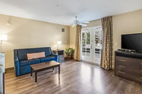 Guest room with added amenities | Mainstay, Columbus GA Hotels