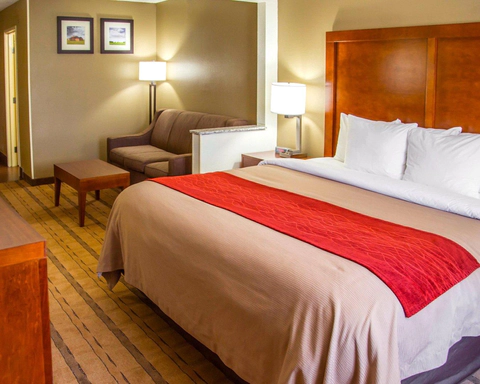 King suite with sofa sleeper