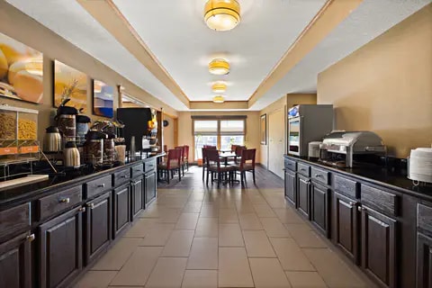 Breakfast area | Comfort Inn, Huntington IN Hotels