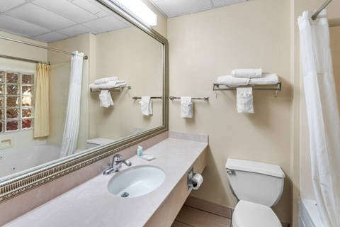 Bathroom in guest room | Clarion, Indianapolis IN Hotels