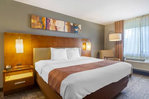 Spacious guest room | Quality Inn, Danville KY Hotels
