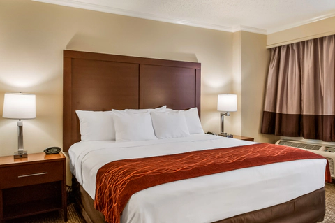 Guest room with king bed(s) | Comfort Inn, Metairie LA Hotels