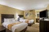 Guest room with double bed(s) | Quality Inn, Lansing MI Hotels