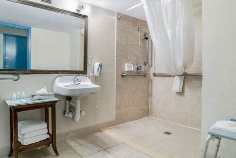 Accessible bathroom | Quality Inn, Livonia MI Hotels