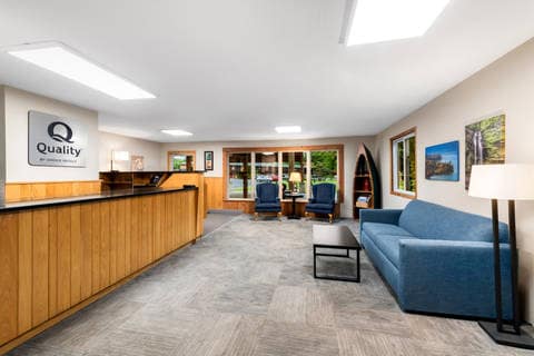 Hotel lobby | Quality Inn, Wetmore MI Hotels
