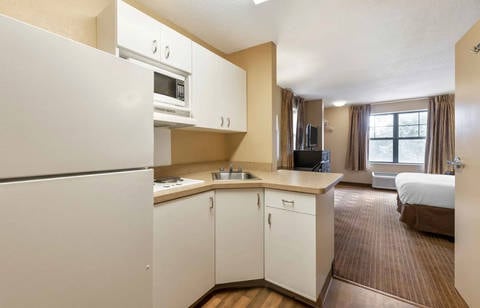 Kitchenette Area | Suburban, Brooklyn-center MN Hotels