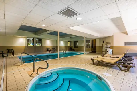 Indoor pool with hot tub | Sleep Inn, Springfield MO Hotels