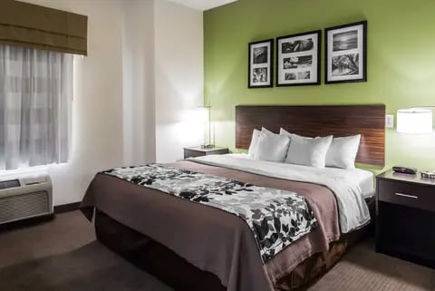Guest room with king bed(s) | Sleep Inn, Saint-charles MO Hotels