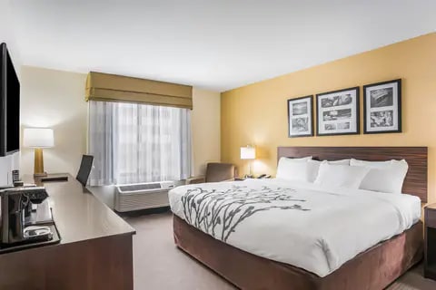 Guest room with king bed(s) | Sleep Inn, Hannibal MO Hotels