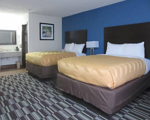 Guest room with two beds