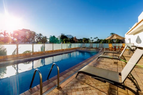 Outdoor pool | Quality Inn, Mazatlan MX-S Hotels
