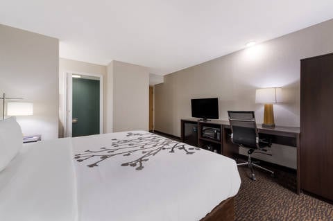 Guest room with added amenities | Sleep Inn, Charlotte NC Hotels