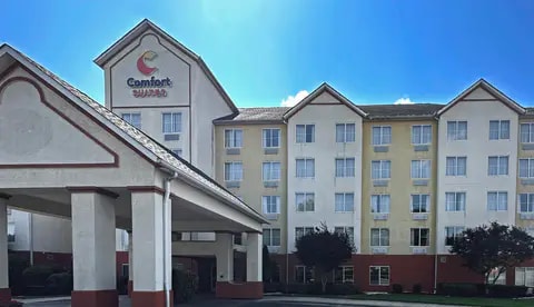 Hotel entrance | Comfort Suites, Concord NC Hotels