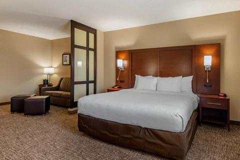 Suite with king bed(s) | Comfort Suites, Huntersville NC Hotels