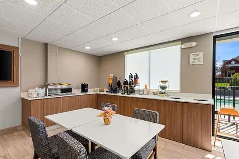 Breakfast area | Quality Inn, Matthews NC Hotels