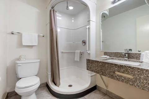 Bathroom in guest room | Rodeway Inn, Winston-salem NC Hotels