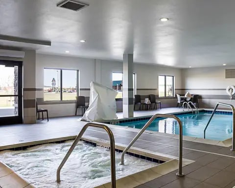 Indoor hot tub