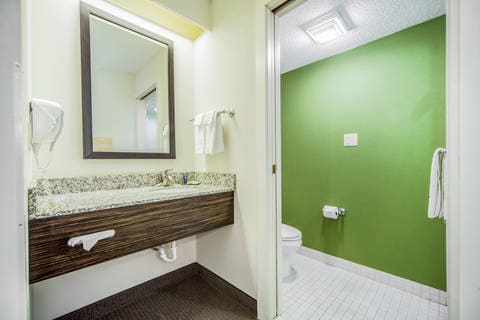 Bathroom in guest room | Sleep Inn, Columbus NE Hotels