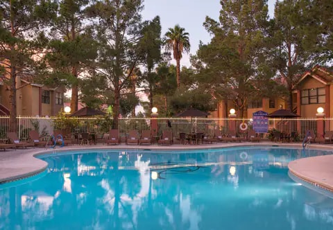 Piscina al aire libre | Westgate Flamingo Bay Resort - Hotel en Las Vegas, NV