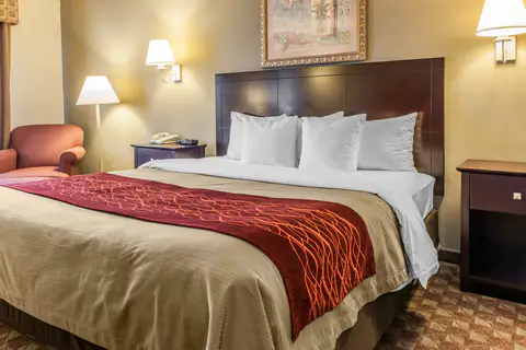 Guest room with king bed | Quality Inn, Defiance OH Hotels