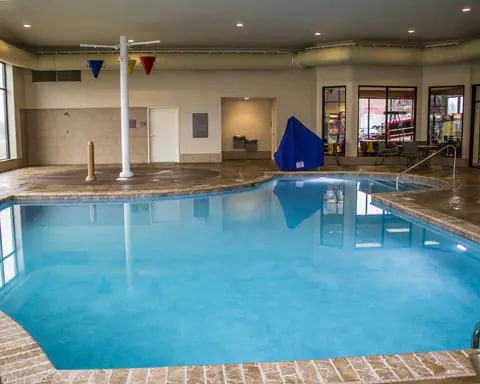 Indoor heated pool | Comfort Inn and Suites | Wadsworth, OH