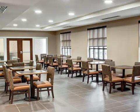 Breakfast area