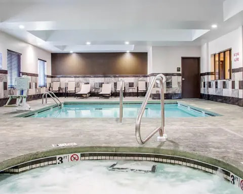 Indoor hot tub