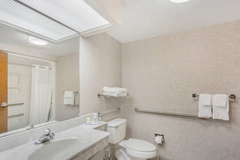 Bathroom in guest room | Comfort Inn, Huntingdon PA Hotels